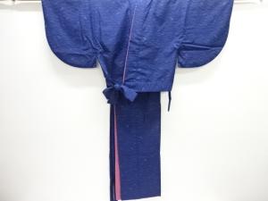 露芝に草葉模様二部式小紋着物